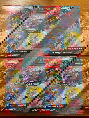 Pokémon journey together booster bundle lot of 4