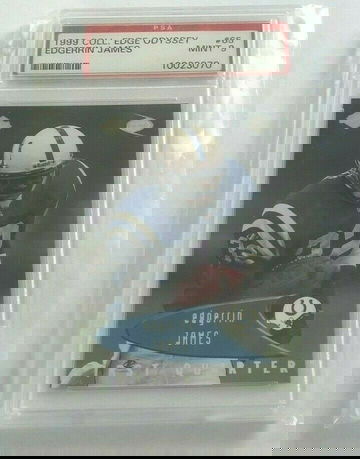 1999 Collector's Edge Odyssey Edgerrin James PSA 9 Mint