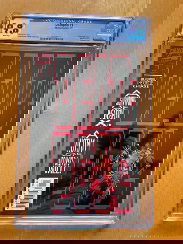 Deadpool The Circle Chase #1 CGC 9.8 White Pages.