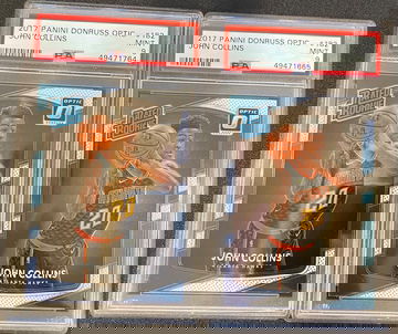 John Collins Optic PSA 9 Lot