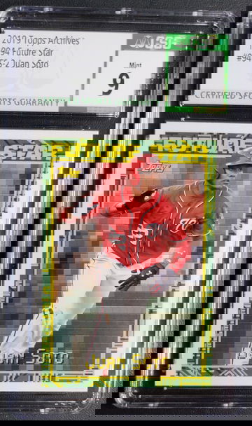 2019 Topps Archives Future Stars #94-FS-2 Juan Soto CSG 9 MINT