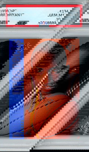 KOBE BRYANT 1996 Upper Deck SP #134 PSA 10 GEM MINT Rookie Card LA Lakers