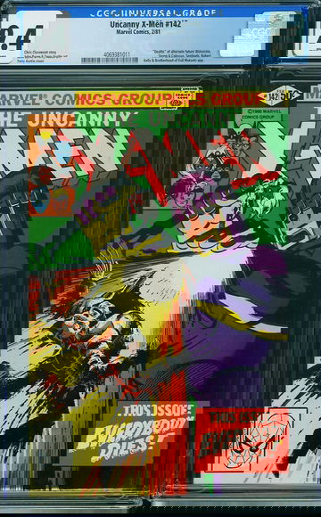 X-MEN #142, CGC 9.4 NM