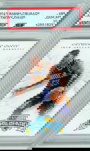 Anthony Davis 2012 Panini Crusade #88 PSA 10 Rookie RC