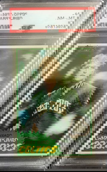 1981 Topps Larry Bird PSA 8 NM-MT 