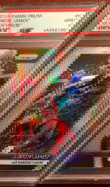 LeBron James Silver Prizm