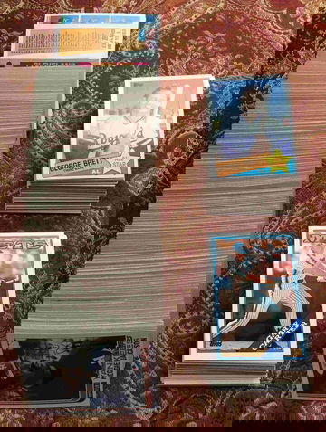 Lot of 400+, 1982, 1985, 1988 Topps Baseball Cards, Many HOF, Henderson, Ryan