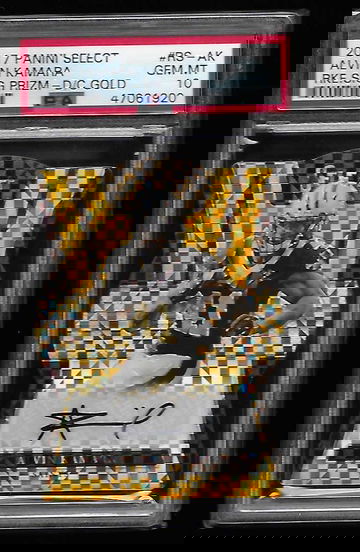 2017 Select Alvin Kamara Auto D/C Gold