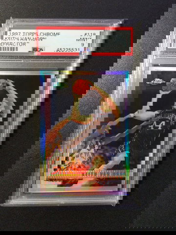  1997 Topps Chrome Refractor #118 Keith Van Horn PSA 9