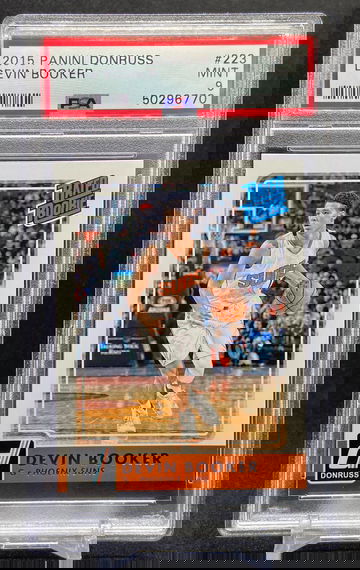 2015 Panini Donruss 223 Devin Booker Rookie PSA 9 Mint