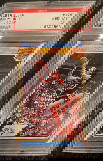 1988 Larry Bird All star fleer psa 10 124