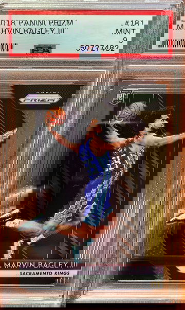 2018 Prizm Marvin Bagley #181 PSA 9 MINT