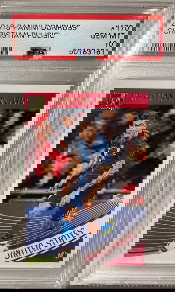 Christian Pulisic Donruss PSA 10