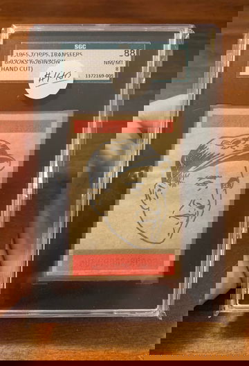 Brooks Robinson - 1965 Topps Transfers (Hand cut)