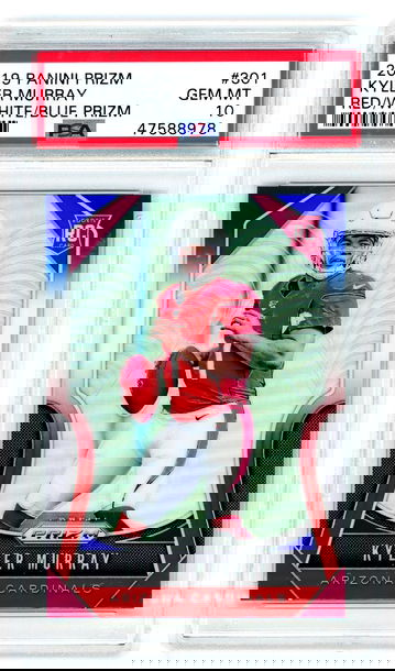 Kyler Murray 2019 Panini Prizm Red White & Blue RC PSA 10 Gem Mint 