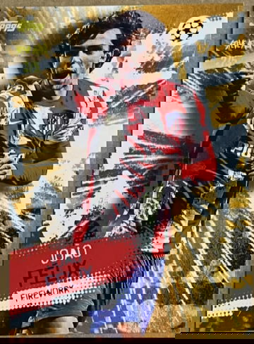 2022 Topps x Steve Aoki Football Festival Joao Felix Gold Firework 2/5 SP Chelsea