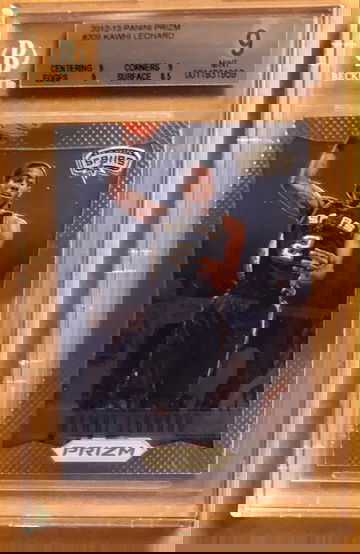 Kawhi Leonard Prizm BGS 9 Rookie 