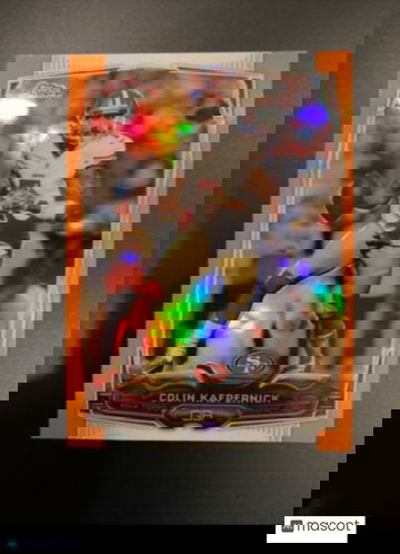 🔥2014 Topps Chrome -  Orange Refractor #56 Colin Kaepernick 49ers