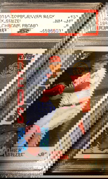 2019 Topps Update Silver Pack '84 Chrome Rookie PSA 8 NM-MT