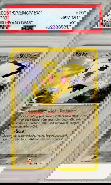 2006 POKEMON EX HOLON PHANTOMS PICHU #76  PSA 10 GEM MT