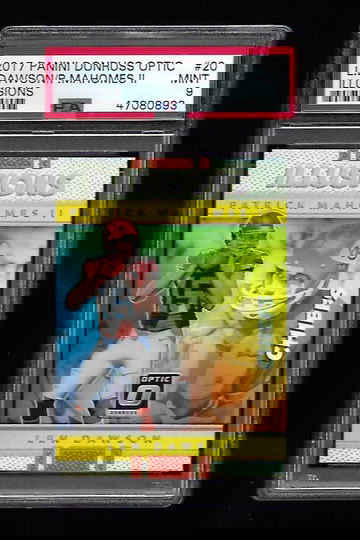 2017 Donruss Optic Patrick Mahomes ILLusions