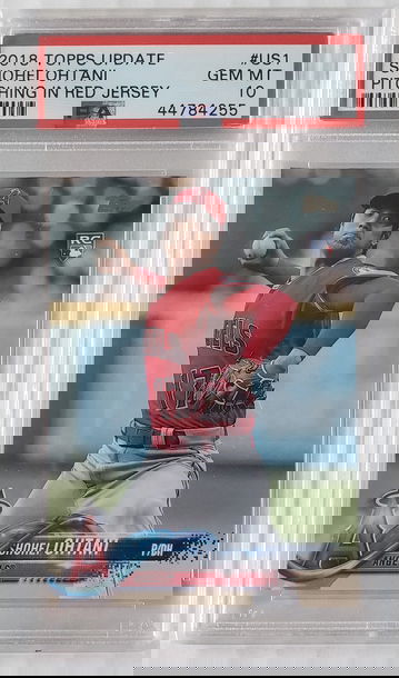 2018 Topps Update Shohei Ohtani RC #US1 PSA 10