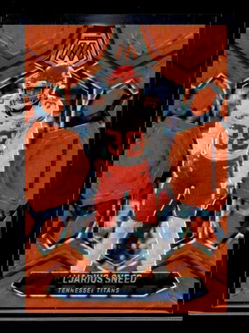 2024 Panini Mosaic Orange Fluorescent Prizm #217 L'Jarius Sneed /25