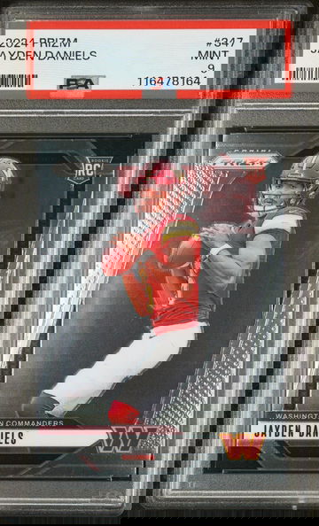 2024 Panini Prizm Jayden Daniels #347 RC PSA 9