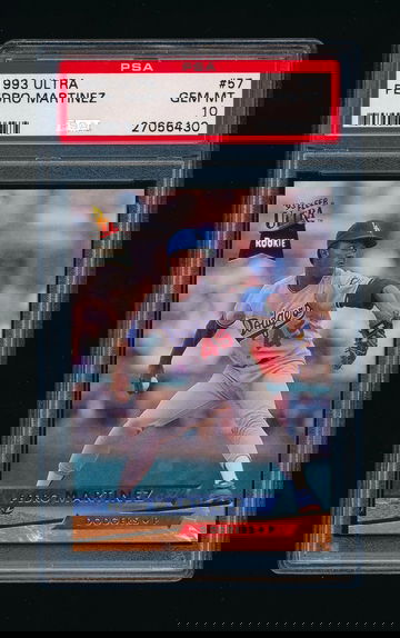 1993 Fleer Ultra #57, Pedro Martinez RC PSA 10 