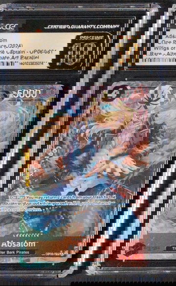 2024 One Piece Absalom alt art CGC PRISTINE 10