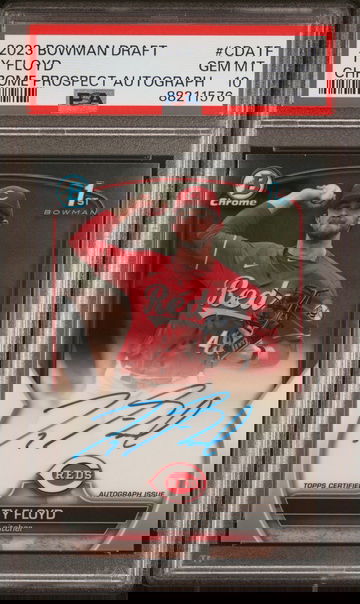 2023 Bowman Chrome Draft Autographs Ty Floyd #CDATF PSA 10