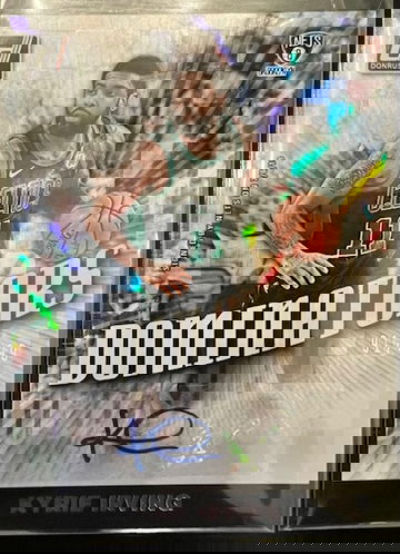 2020 Kyrie Irving Donruss Dominators Auto #'d 91/99