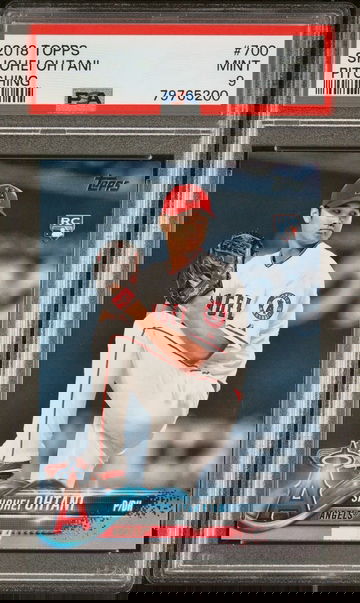 2018 Topps #700 Shohei Ohtani PSA 9 Mint rookie