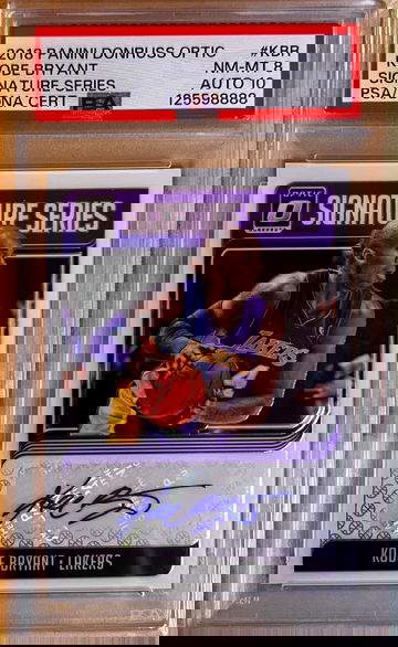 2018 Panini Donruss Optic Kobe Bryant Signature Series