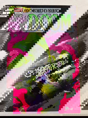 One World Under Doom #1 (2025) | Marvel | Rose Besch Variant | Signed NM