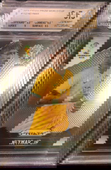 2014 Prizm World Cup Neymar BGS 9.5