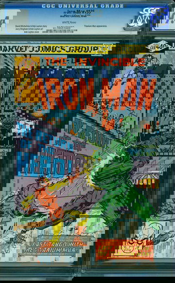 IRON MAN #135, CGC 9.4 NM