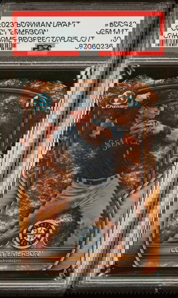 2023 Bowman Draft Chrome Colt Emerson Prospector Die Cut #BDC 42