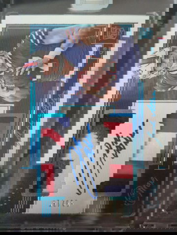 2018 Panini One RPA Blue Josh Allen /75