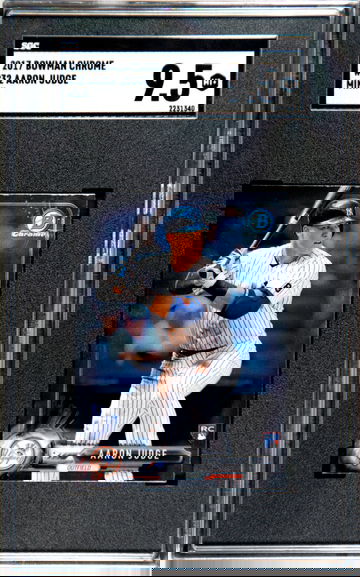 2017 Bowman Chrome Aaron Judge #32 mini