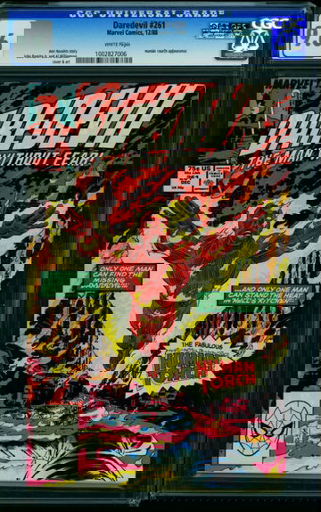 DAREDEVIL #261, CGC 9.6 NM+