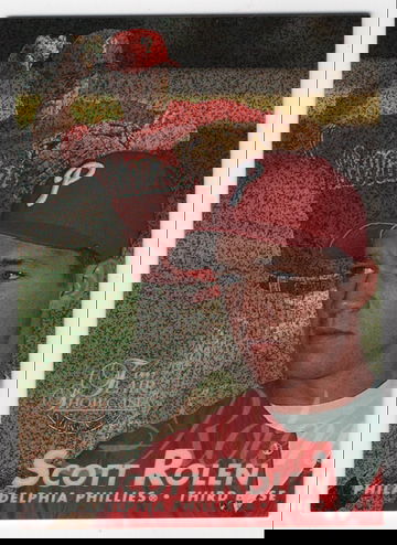 1997 FLAIR SHOWCASE ROW 0 SCOTT ROLEN # 6 HOF