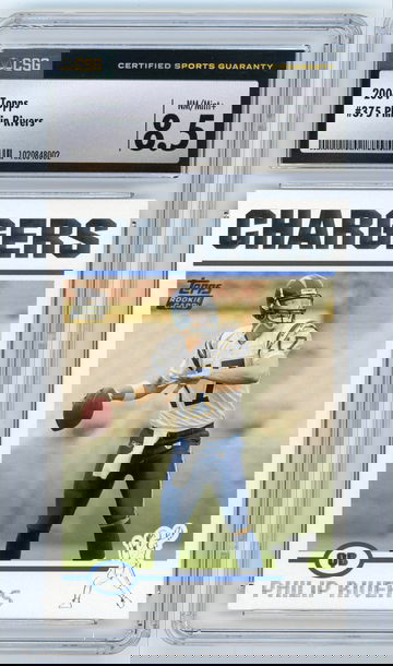 PHILIP RIVERS 2004 Topps Rc #375 CSG 8.5