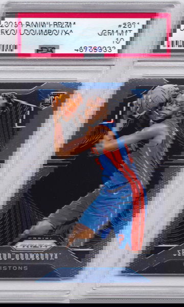 Sekou Doumbouya 2019 Prizm PSA 10 