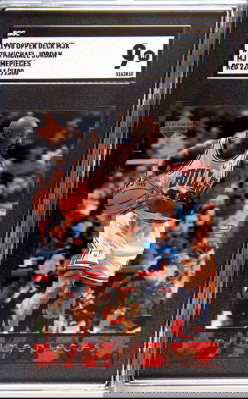 1998 Upper Deck Michael Jordan MJ Timepieces SGC 9