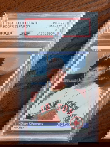 1984 Fleer Update Roger Clemens