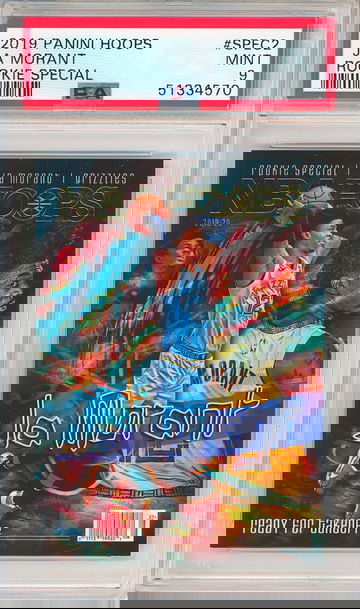 Ja Morant 2019 Panini Hoops Rookie Special SP #SPEC2 PSA 9