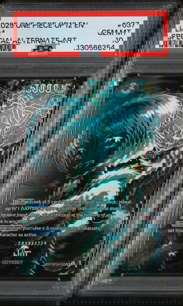 2025 One Piece Op12-Legacy of the Master Special Alternate Art Lim #037 PSA 10