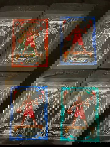 Kobe Bufkin prizm lot First pic is all numbered 