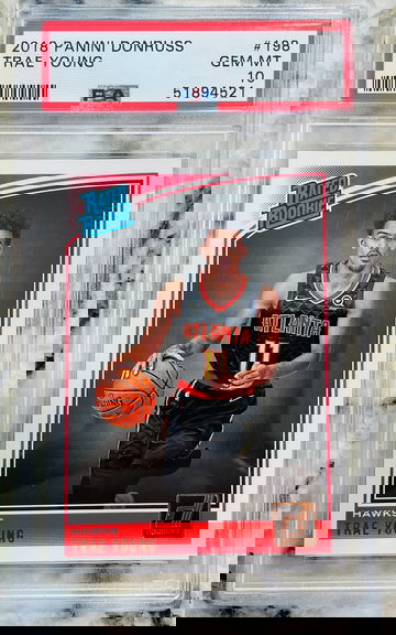 PSA 10 2018 Donruss Trae Young Atlanta Hawks Ships From Canada Priority 